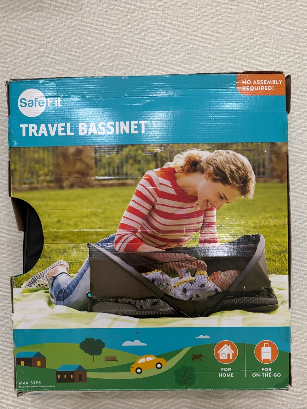 Safefit travel bassinet